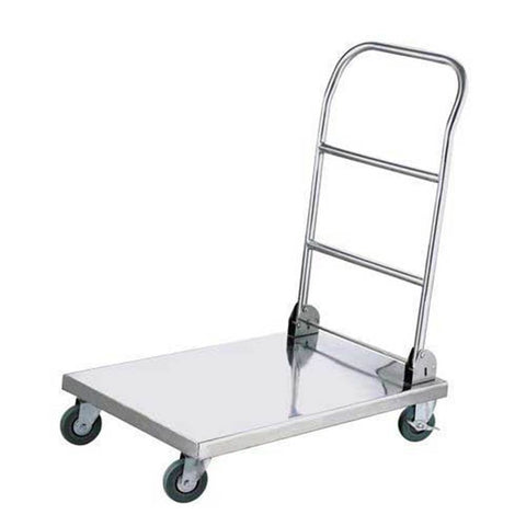 Folding Stainless Steel Trolley