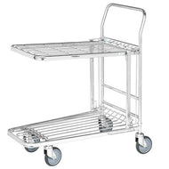 Folding Top Shelf Stock Trolley