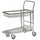 Folding Basket Top Shelf Stock Trolley
