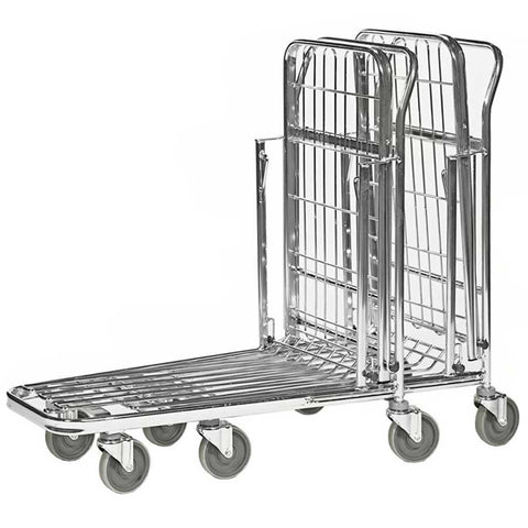 Folding Top Shelf Stock Trolley