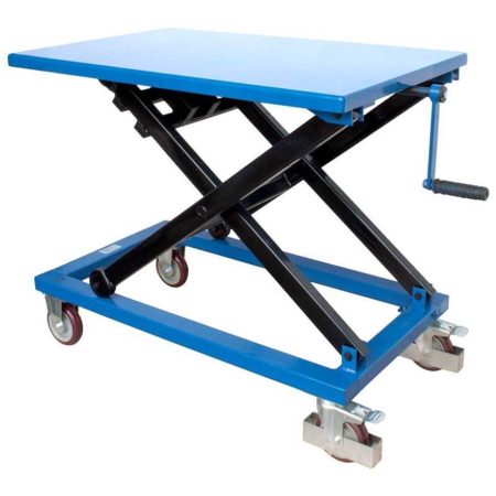 Winch Scissor Lift Table