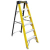 Climb-It Glass Fibre Swingback Stepladders