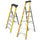 Climb-It Glass Fibre Platform Stepladders