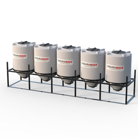 1,000L 30° Closed Top Conical Tank