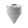 1,500L 60° Closed Top Conical Tank