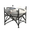 1,500L 45° Closed Top Conical Tank
