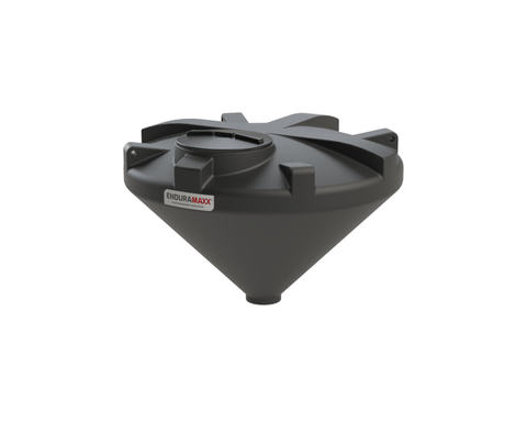 1,500L 45° Closed Top Conical Tank