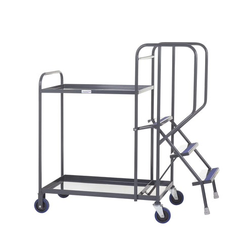 Order Picking Trolleys with Steps