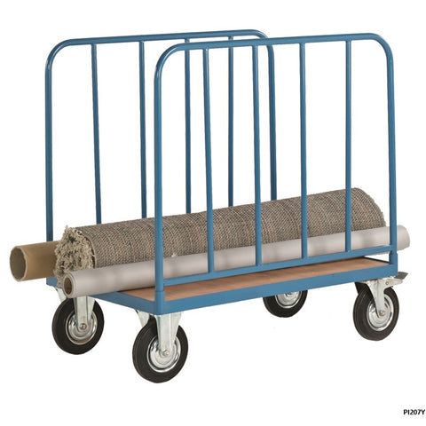 Wooden Deck Platform Trolley