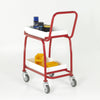 2 Tier Basket or Tray Trolley