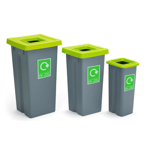 Compact Colour-Coded Recycling Bin – 20L