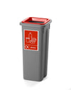 Compact Colour-Coded Recycling Bin – 20L