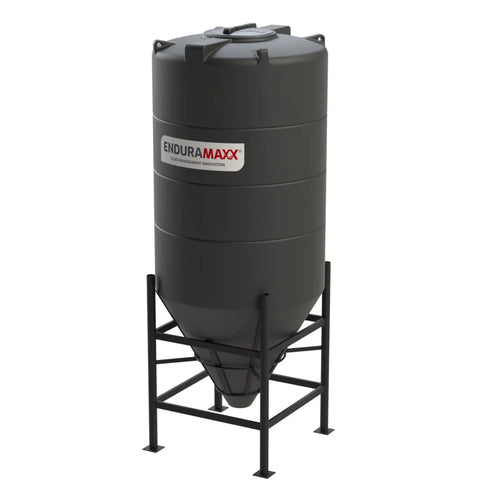 2,350L 60° Closed Top Conical Tank