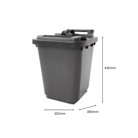 Animal-Resistant Food Caddy – 23L