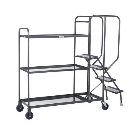 Order Picking Trolleys with Steps