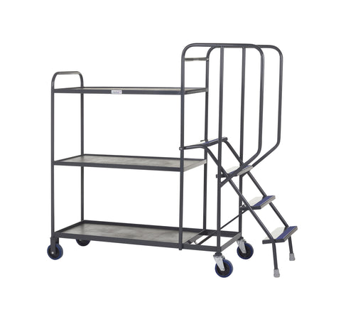 Order Picking Trolleys with Steps