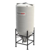 3,650L 60° Closed Top Conical Tank