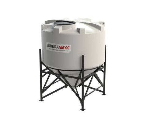4,000L 45° Closed Top Conical Tank
