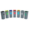 Compact Colour-Coded Recycling Bin – 50L