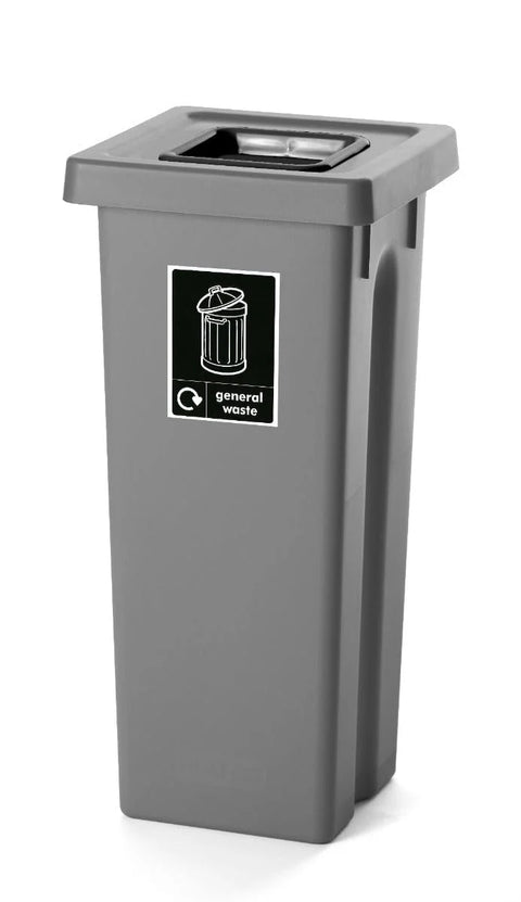 Compact Colour-Coded Recycling Bin – 50L
