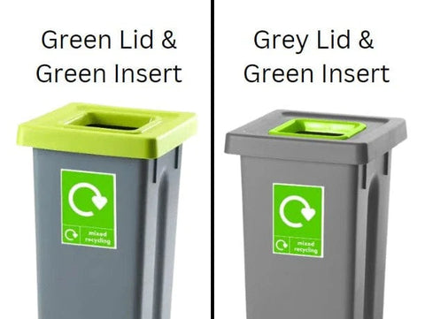 Compact Colour-Coded Recycling Bin – 50L