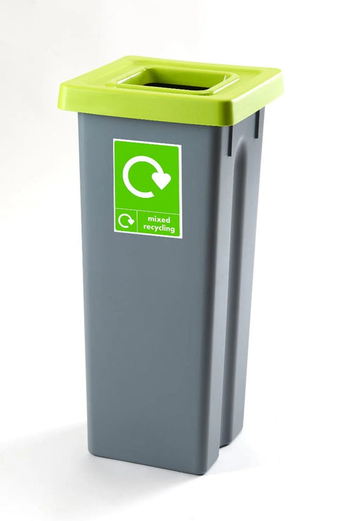 Compact Colour-Coded Recycling Bin – 50L