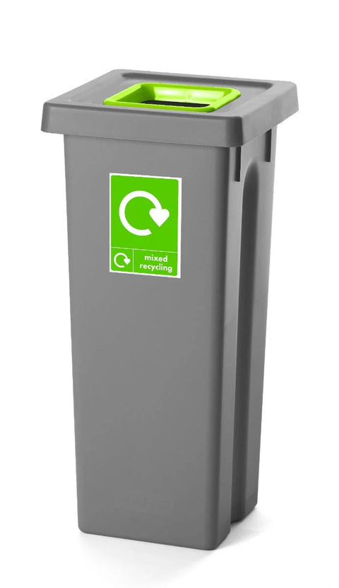 Compact Colour-Coded Recycling Bin – 50L