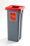 Compact Colour-Coded Recycling Bin – 50L