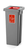 Compact Colour-Coded Recycling Bin – 50L