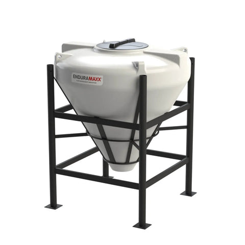 600L 60° Closed Top Conical Tank