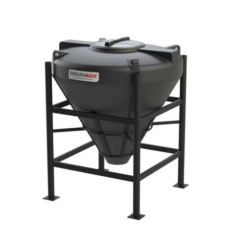 600L 60° Closed Top Conical Tank