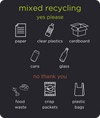 Corporate Office Recycling Bin – 60L