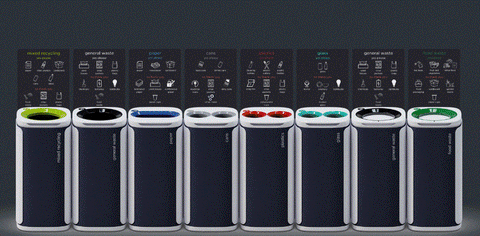 Corporate Office Recycling Bin – 60L