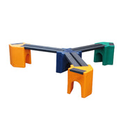 6 Person Spiral Bench