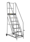 Climb It Picking Steps with Punched Tread Platform