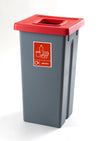 Compact Colour-Coded Recycling Bin – 75L
