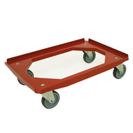 Large Wheel ABS Plastic Container Dolly