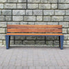 Arc Bench with Backrest