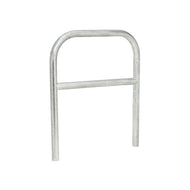 Galvanised Steel Arch Safety Rail with Centrebar - 60mm