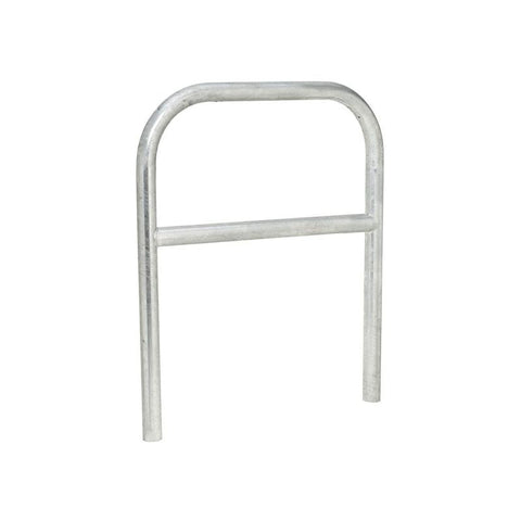Galvanised Steel Arch Safety Rail with Centrebar - 60mm