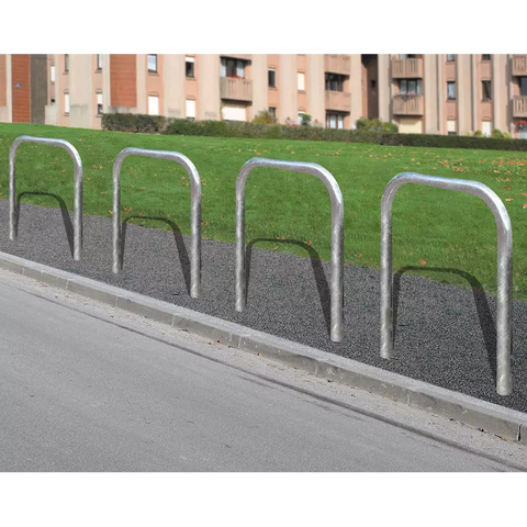 Galvanised Steel Arch Safety Rail - 60mm