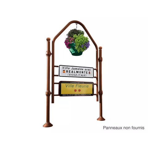 Axis District Town Entry Signage Support