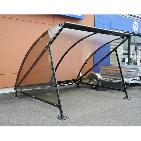 Bow Roof Cycle Shelter
