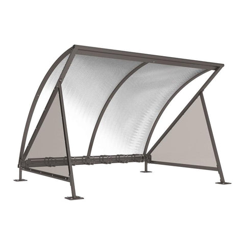 Bow Roof Cycle Shelter