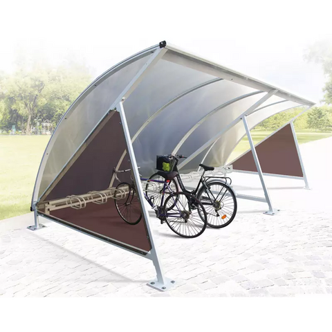 Bow Roof Cycle Shelter