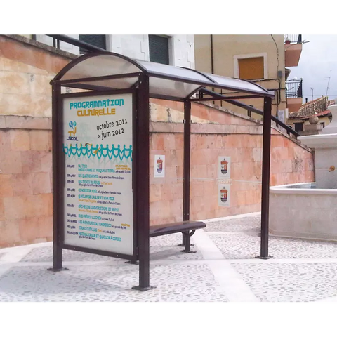 Box-Section Bus Shelter