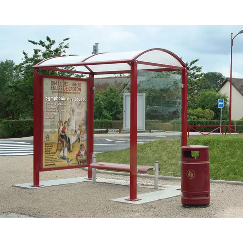 Box-Section Bus Shelter