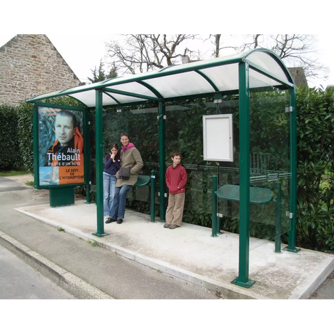 Box-Section Bus Shelter
