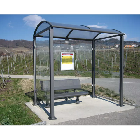 Box-Section Bus Shelter