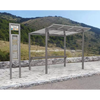 Box-Section Bus Stop Sign